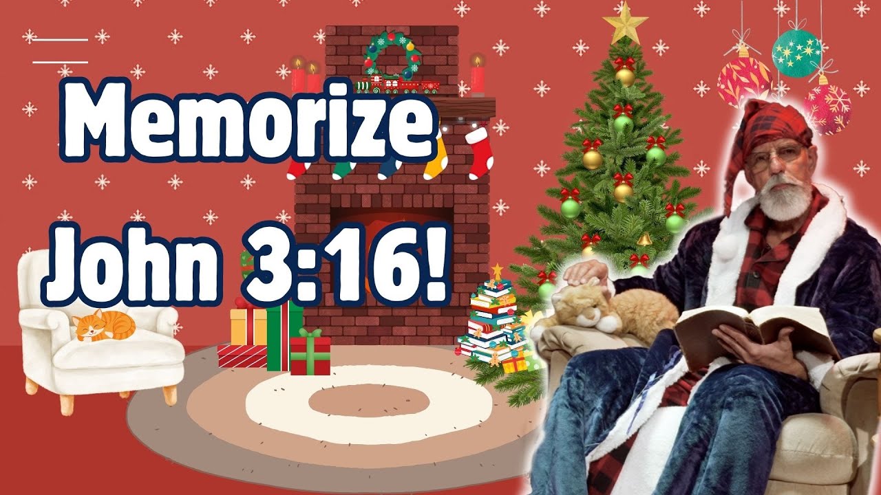 Memory Verse John 3:16 | The Night Before Christmas