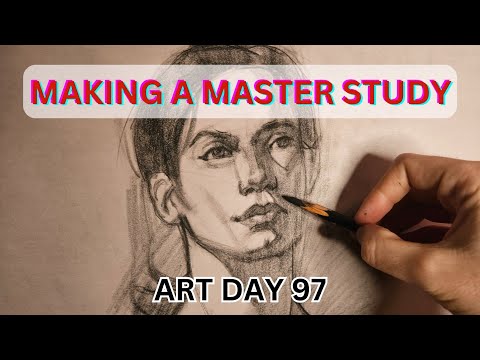 Art Development Day 97 - Making a Master Study