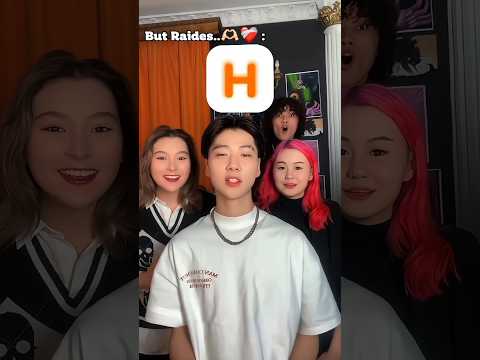 Raides only has crush on homa 🥹💕 #homaraides #homa #raides #yolohouse #biphouse #shorts #fyp