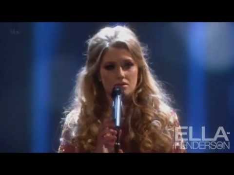Ella Henderson performs "Believe" at the National Television Awards 2013 (23rd January)