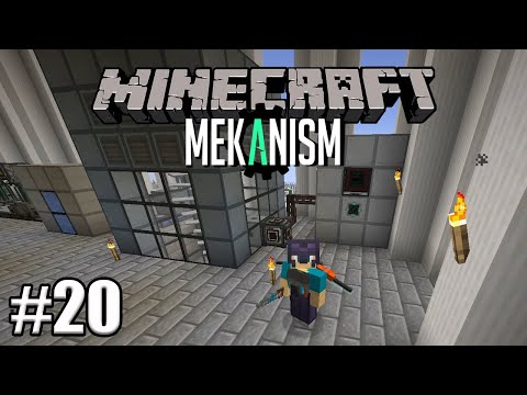 INSANE ENERGY CAPACITY!  INDUCTION MATRIX!  SURVIVING WITH MEKANISM E20