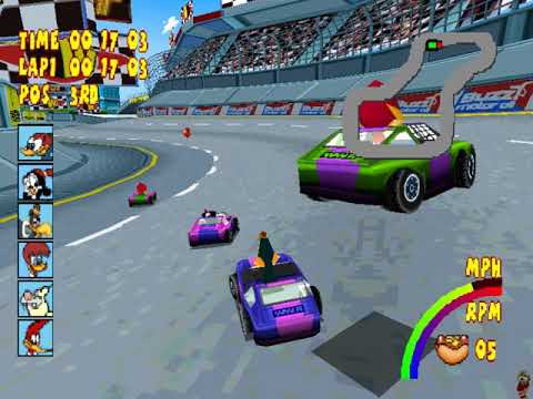 Woody Woodpecker Racing (PS1)
