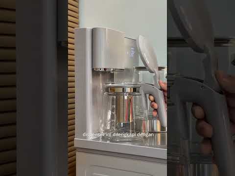 Gambar Kris Dispenser Air Bottom Loading Electric Dengan Kettle & Tea Maker - Silver