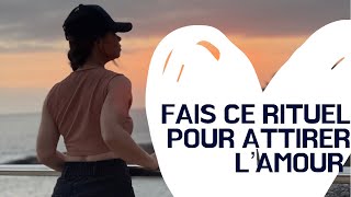 ❤️faites ce RITUEL  pour attirer L’AMOUR ( loi d’attraction) ❤️