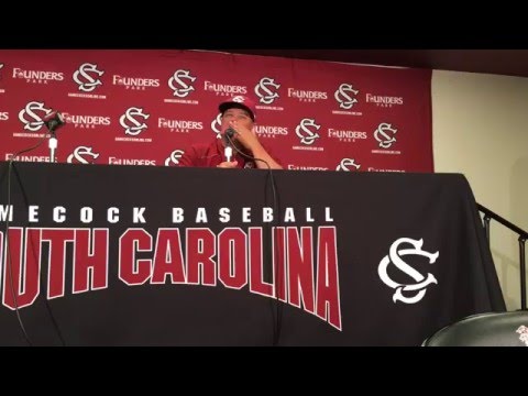 Chad Holbrook speaks after win over Upstate