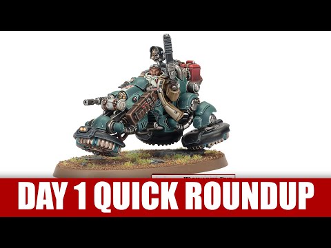 Warhammer Fest 2022 Day 1 - 5 Minute Roundup