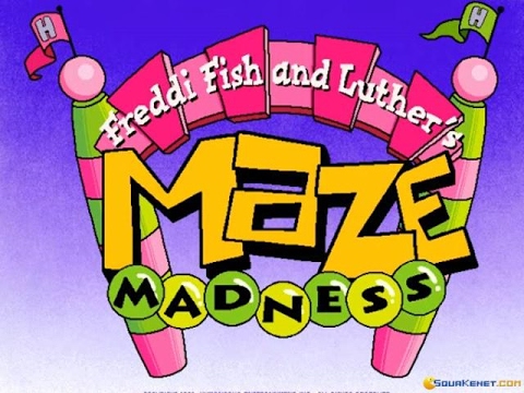 Freddi Fish & Luther's Maze Madness gameplay (PC Game, 1996) - YouTube
