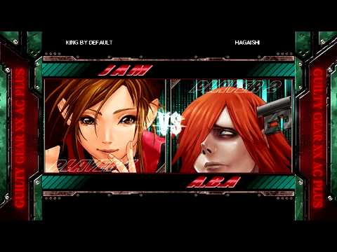 "Best Bout Replays" GGXXACPR - KING BY DEFAULT vs HAGAISHI  #4 (1080p HD 60fps)