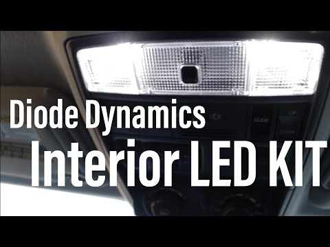 Interior LED light SWAP 5th Gen 4Runner (Diode Dynamics)!! Looks AMAZING