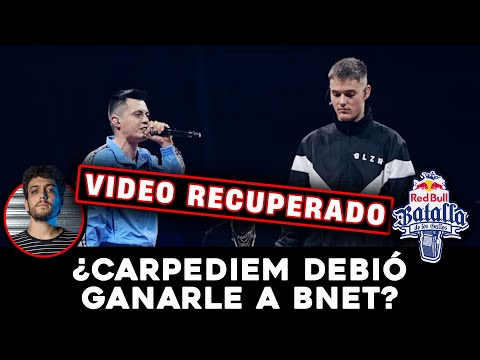 ¿CARPEDIEM DEBIÓ GANARLE A BNET? [VIDEO RECUPERADO 2019]