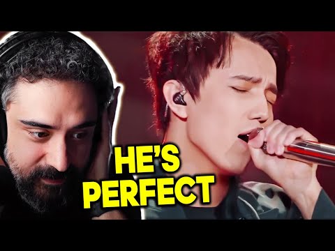 Arab Man Reacts to DIMASH - SOS [LIVE]