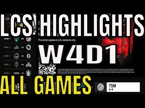 LCS Highlights ALL GAMES W4D1 Summer 2023 | Week 4 Day 1