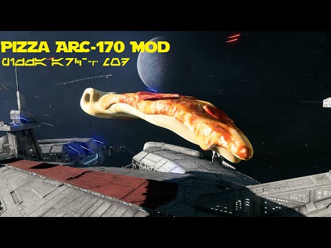 Pizza ARC-170 Mod By: Claymaver2000 | Star Wars Battlefront 2