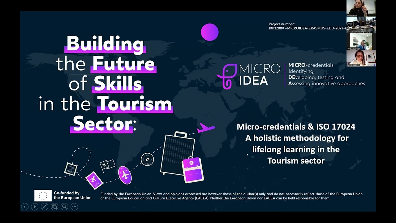 Building the Future of Skills in the Tourism Sector A European Approach to Micro credentials