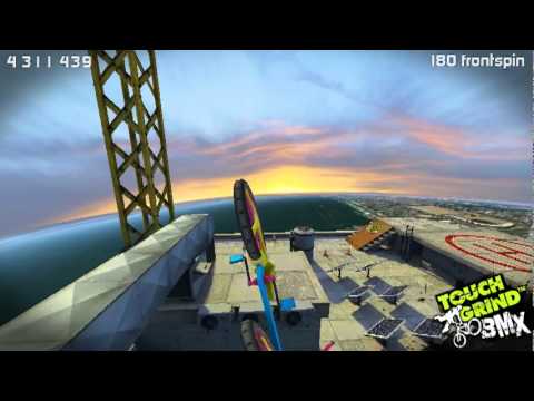 13,540,599 points on skyline - Touchgrind BMX