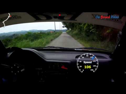 Cameracar 13°Rally Moscato 2014 Iraldi-Amerio Peugeot 106 N2