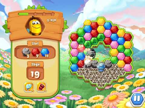 Bee Brilliant Blast 54 - No Boosters (by match3news.com)