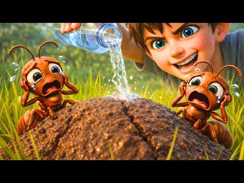 The Rude Boy And The Poor Ants | English Moral Stories | Bedtime Stories English Listening Practice