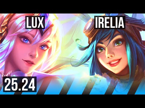 LUX vs IRELIA (MID) | BR Grandmaster | 25.24