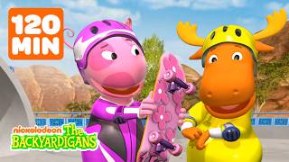 Download lagu The Backyardigans Go Skateboarding! 🛹 | The Backyardigans mp3