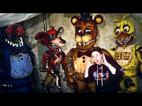VISITING THE FNAF 2 MOVIE SET...