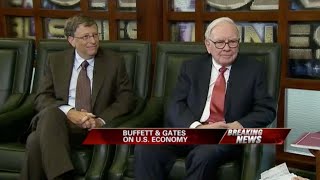 Warren Buffett & Bill Gates on Economy, Deficit, and Presidential Politics
