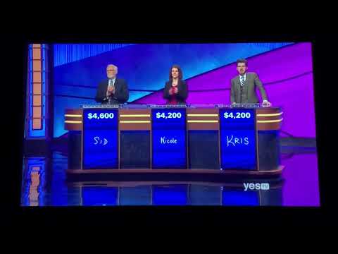 Double Jeopardy, Sid Katz Day 2 - 2nd Daily Double (3/17/20)