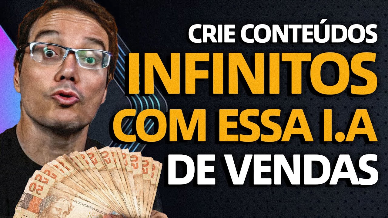 CRIE CONTEÚDO INFINITO COM ESSA I.A FOCADA EM VENDAS E GANHE MUITO DINHEIRO [Super Dicas de I.As]