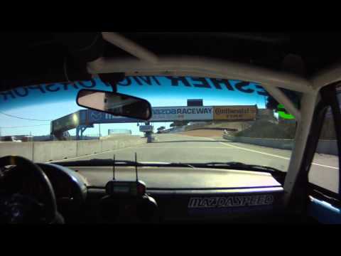 Spec miata at laguna seca