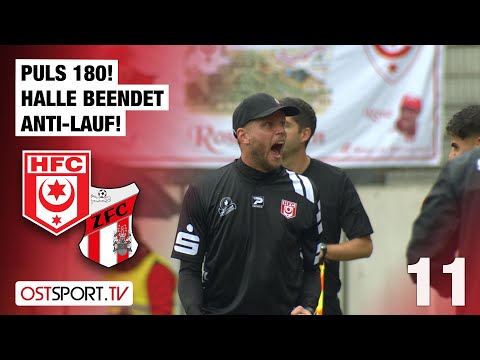 PULSE 180! Halle ends anti-run! Hallescher FC vs. ZFC Meuselwitz | Regionalliga Nordost
