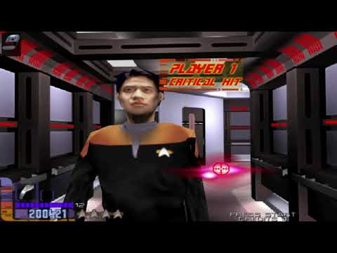 Star Trek: Voyager – The Arcade Game- ON PC - TEKNOPARROT  FULL GAMEPLAY ROUTE 1-1 1080p 60fps