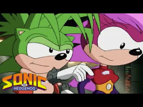 Sonic Underground Episode 38: The ART of Destruction | Sonic The Hedgehog Full Episodes