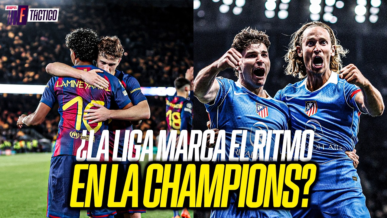 ¿ESPAÑA MARCA EL RITMO? ¡PALIZAS TÁCTICAS DEL BARCELONA Y EL ATLETI EN OCTAVOS! | ESPN F TACTICO