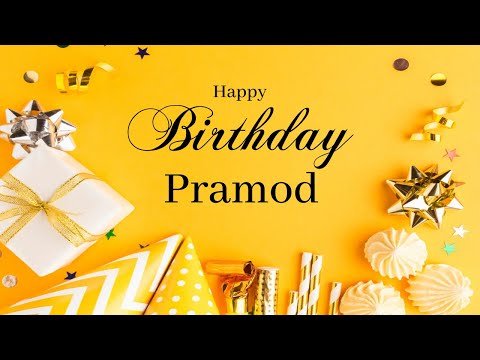 Pramod Happy Birthday | Birthday Songs with name | Birthday Reel |Janamdin | Janmdin  #Ad4beloved