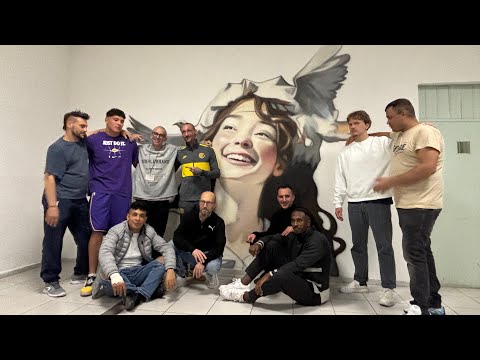 Un’opera di Andrea “Ravo” Mattoni al carcere dei Miogni