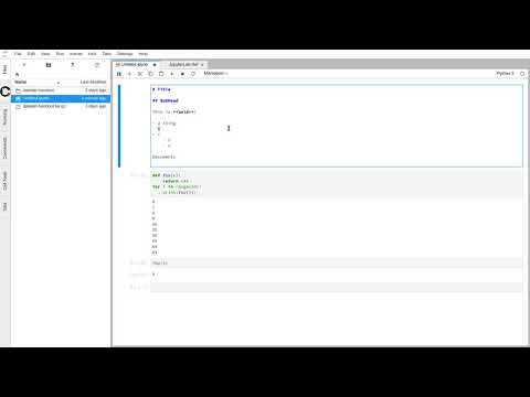 A video overview of Jupyter hub.