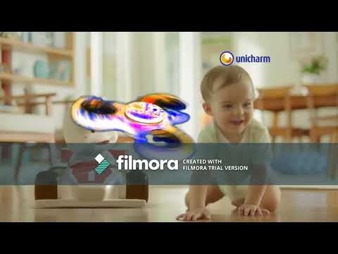 First MamyPoko 2015 Ad With A Fidget Spinner Causeing An explosion