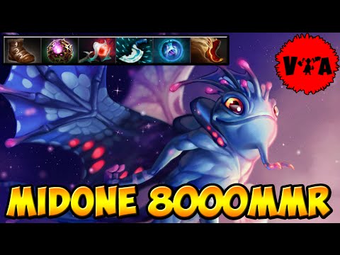 Dota 2 - MidOne 8000 MMR Plays Puck vol #1 - Ranked Match