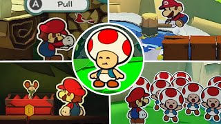 ALL Toads Location | Paper Mario The Origami King