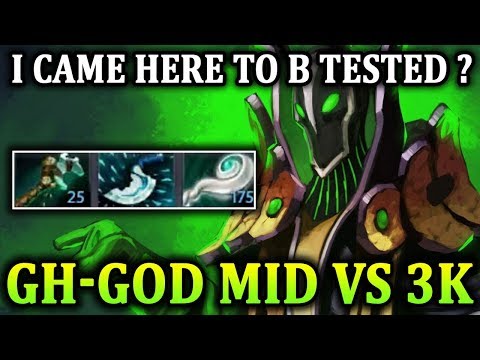 When 3k meets GH - GOD | DOTA 2 PATCH 7.07d
