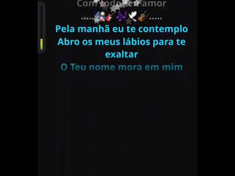 Pela Manhã Eu Te Contemplo - Ednaldo Mendes