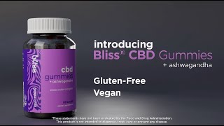 Bliss&reg; CBD Gummies + Ashwagandha