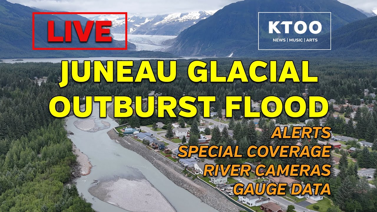 Mendenhall Glacier Lake Unleashes Floodwaters, Prompting Evacuations in Juneau