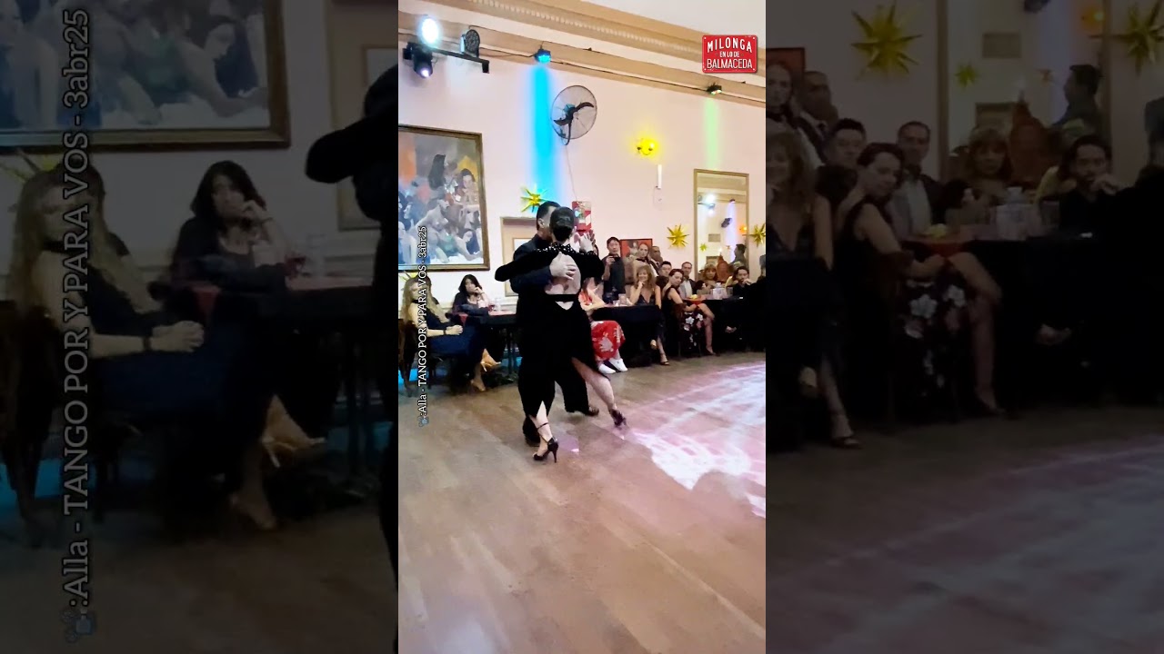 Video thumbnail for Reel 1 El Encopao (Pugliese) Agustina Juanzbelz y Facundo Barrionuevo. En lo de Balmaceda 3abr25