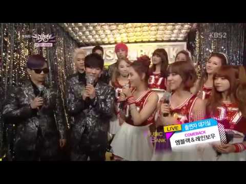 130607 MBLAQ & Rainbow Backstage