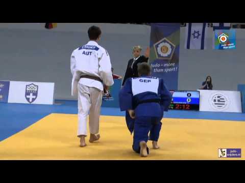 Judo 2014 European Championships Cadets: Wagner (AUT) - Gramkow (GER) [-73kg]