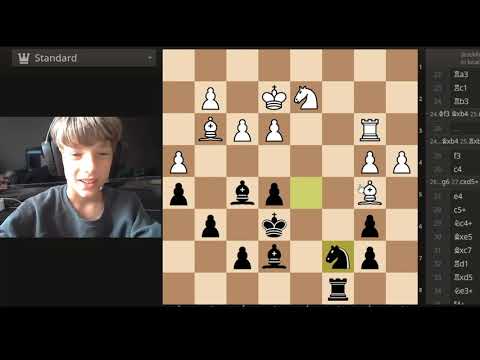 Latvian Youth CHESS championship game ANALYSIS