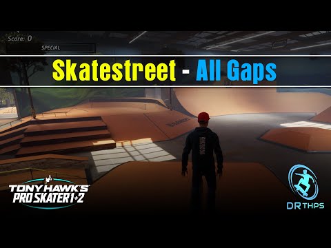 "Tony Hawk's Pro Skater 1+2: Skatestreet All Gaps"