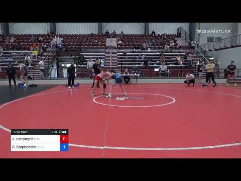 63 Kg Semifinal - James Dalrymple, Regional Training Center South Vs Carter Stephenson, Colorado 4