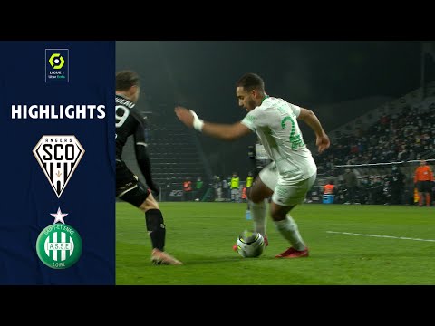 ANGERS SCO - AS SAINT-ÉTIENNE (0 - 1) - Highlights - (SCO - ASSE) / 2021-2022